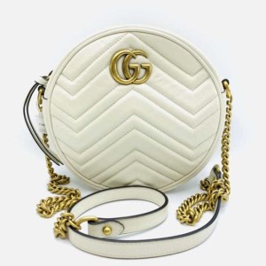 Sra. gucci, bolso de hombro, bolso de pastel redondo