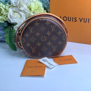 Sra. Louis Vuitton bolso de pastel redondo de tama?o peque?o m45149