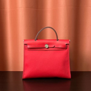  Hermes herbag bolso de hombro 31 rojo