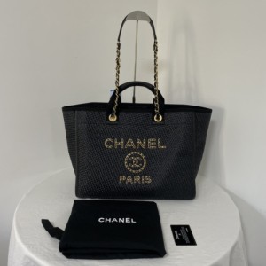 Bolso de mujer Chanel bolso de playa tejido de la nueva serie 19