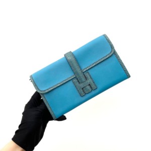 Jige bolso  bolso azul mediano