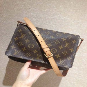 Louis Vuitton bolso de hombro LV Old Flower versión horizontal Wang Fei Bao