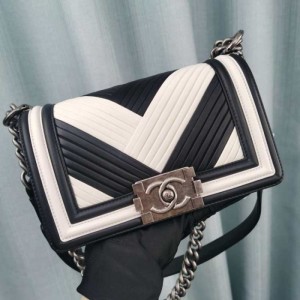 Sra. Chanel bolso de hombro leboy trompeta