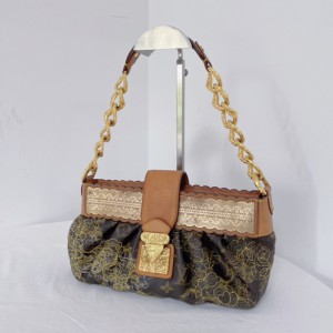 Bolso de hombro de Sra. Louis Vuitton bolso de hombro de lava de flores antiguas de edición limitada bolso de hombro de axila