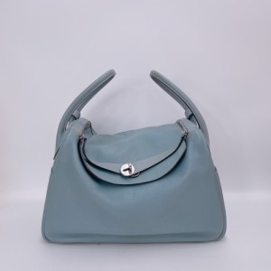  Hermes Lindy bolso de hombro 34 azul