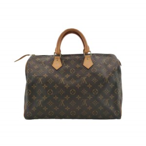 Bolso Louis Vuitton Speedy marrón 2008