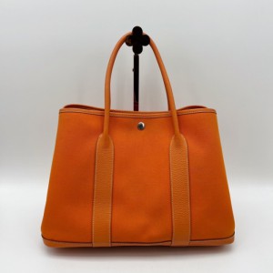 Bolso de dama Hermes Garden Party lona Garden Pack 36