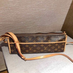 Louis Vuitton bolso de hombro LV vintage Old Flower Golden Ball triángulo bolso