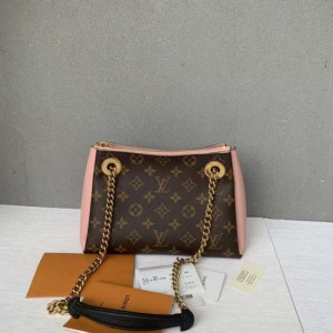 Bolso de hombro de la Sra. Louis Vuitton LV Louis Vuitton surene bb bolso de mujer de polen viejo