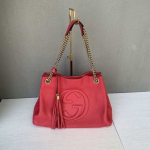 Bolso de hombro de la Sra. Gucci Gucci bolso de mujer con borlas de piel completa