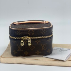 Bolso de maquillaje para Sra. Louis Vuitton nice Nano bolso de maquillaje m44936