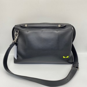  Fendi Monster bolso de hombro mediano azul tibetano