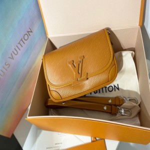 Bolso de hombro de la Sra. Louis Vuitton LV caramelo buci baguette bolso de axila