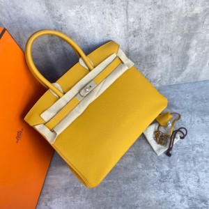 Birkin bolso 30 amarillo