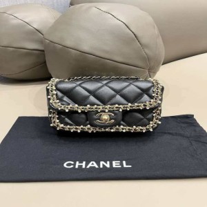 Sra. chanel, bolso de hombro, bolso de hombro