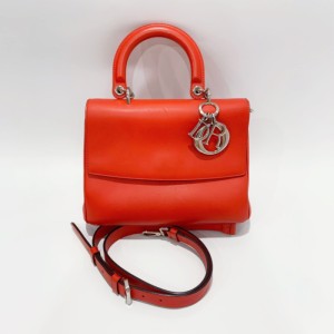 Bolso de hombro de la Sra. Dior bolso de hombro naranja y Rosa be bolso de hombro