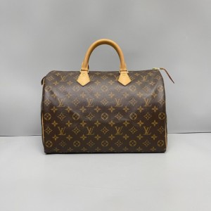 Bolso Louis Vuitton bolso flor vieja speedy35 bolsa de almohada