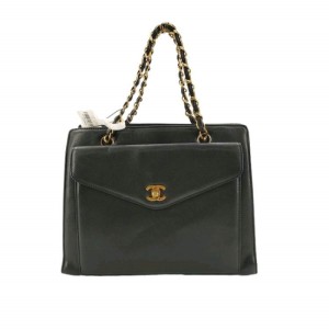 Chanel Coco break bolso de hombro negro 1999