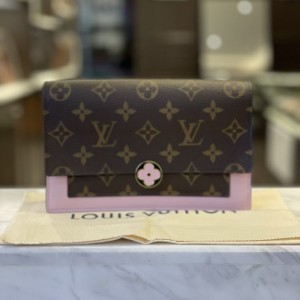 Sra. Louis Vuitton bolso de hombro LV flores peque?as flores rosas flores rojas WoC