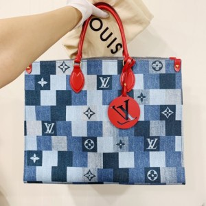 Sra. Louis Vuitton bolso vaquero tote