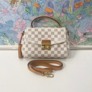 Bolso de hombro de la Sra. Louis Vuitton bolso de cartero de la serie LV Louis Vuitton Croisette