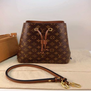 Sra. Louis Vuitton bolso de hombro cubo de caramelo