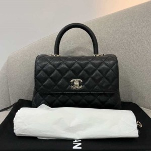 Sra. Chanel bolso de hombro Coco handle trompeta