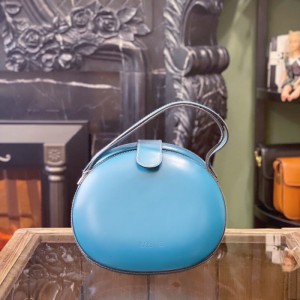 Bolso Loewe Blue Museum Box Pi platillo volador bolsa de huevos