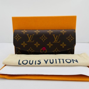 Billetera de Sra. Louis Vuitton  bolso de tarjeta  billetera de llavero