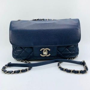 Sra. Chanel bolso de hombro y Bolsa de boca doble