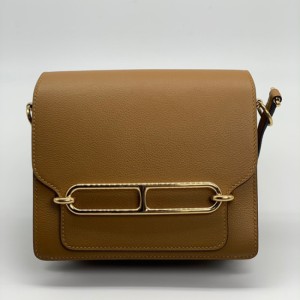 Sra. Hermes bolso de hombro roulis nariz de cerdo Evergreen piel 2H color mini hebilla de oro