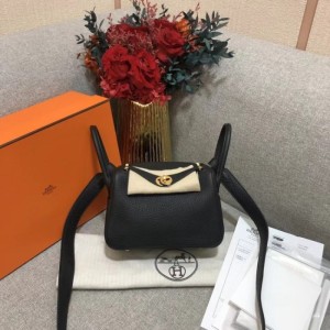 Sra. Hermes bolso mini Lindy