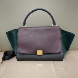  Celine trapeze bolso tama?o medio pincelada