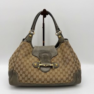 Bolso de la Sra. Gucci bolsa de compras de lona, bolso de hombro