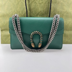 Sra. Chanel bolso de hombro Esmeralda verde