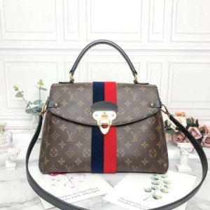 Bolso mediano lv, bolso de hombro único de la Sra. Louis Vuitton