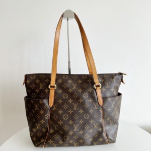 Sra. Louis Vuitton bolso de hombro LV Old Flower totally bolso de hombro grande bolsa de compras