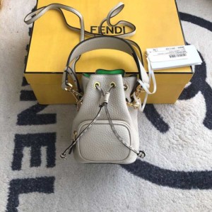 Bolso de la Sra. Fendi Fendi cubos blancos y peque?os