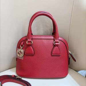 Bolso de cuero completo de la Sra. Gucci