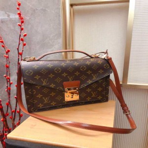 Louis Vuitton bolso de hombro LV vintage monseau corsary cartero número medio