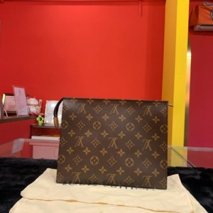 Bolso de Louis Vuitton  bolso de mano LV Louis Vuitton Old Flower WASH Bag 26 bolsa de ba?o bolso de mano