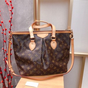 Louis Vuitton bolso de hombro LV Palermo Old Flower Paramount trompeta