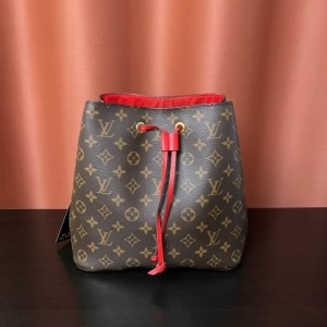  Louis Vuitton neoe bolso de hombro mediano negro