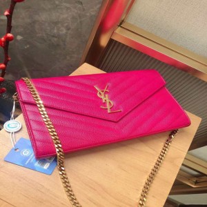 Yves Saint Laurent bolso de hombro ysl caviar Carta de cuero de vaca sobre