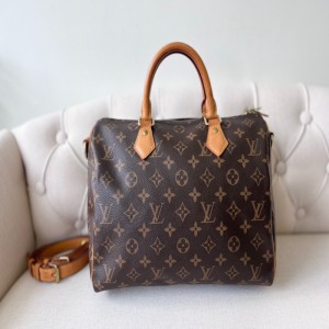 Bolso de hombro Louis Vuitton LV Old Flower speedy30