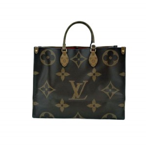 Bolso de hombro Louis Vuitton onthego 2019 grande (41 * 19 * 34) marrón