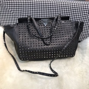  Valentino demilune bolso mediano negro