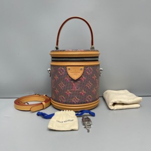 Bolso de Louis Vuitton canes Old Flower pinceladas Phantom Rice Bucket Pack