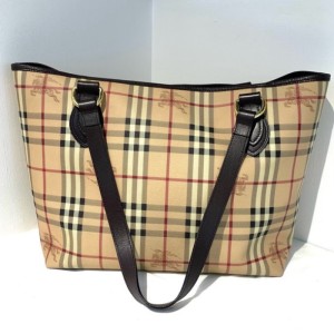 Bolsos de la Sra. bobery bolsos Burberry clásico logotipo de caballo de guerra tote bolsa de compras