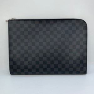 Bolso de hombre de Louis Vuitton  bolso de mano tama?o de tablero negro